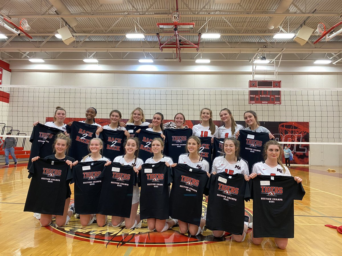 Back to back section champs!!!!! Way to go, Tigers!!!! Awesome job, girls!