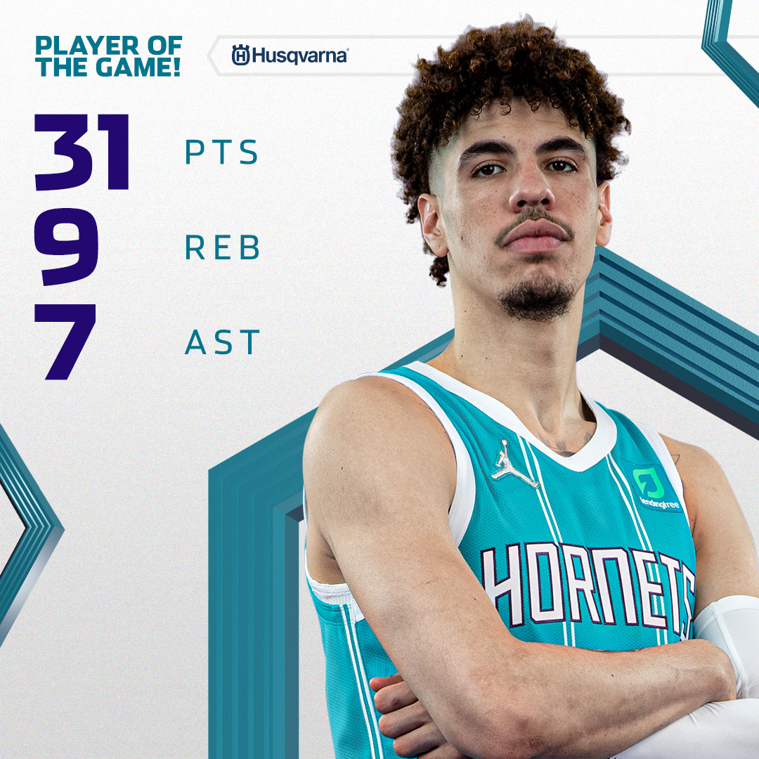 TOLD YA SO 🕺

Tonight's <a href="/HusqvarnaUSA/">HusqvarnaUSA</a> Player of the Game is <a href="/MELOD1P/">Melo</a> 

#AllFly
