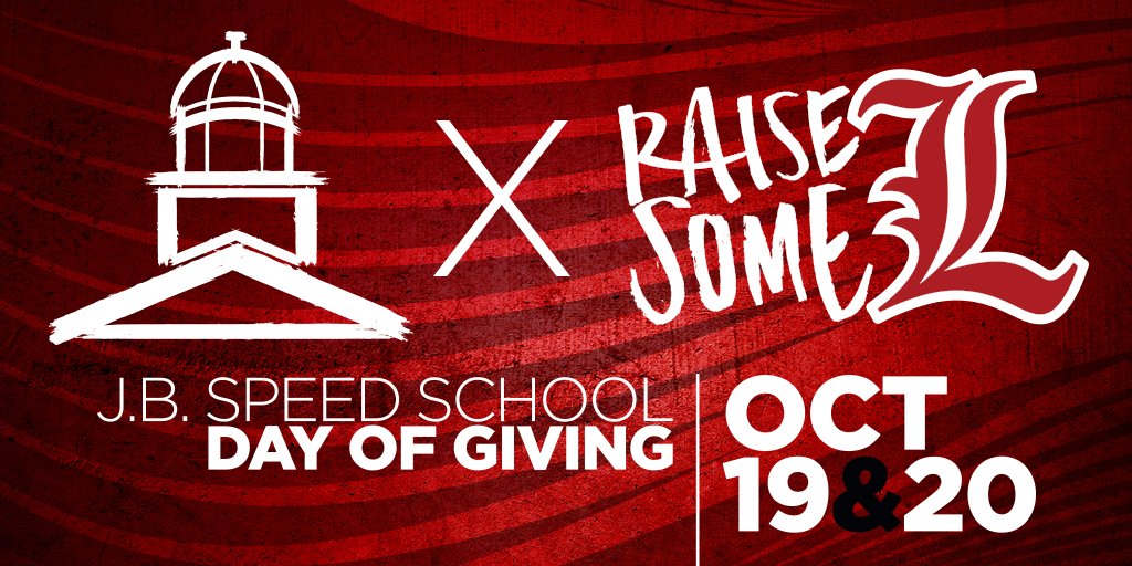 You have until midnight to make an impact for students earning an engineering degree. Join us as we #RaiseSomeL  Visit louisville.scalefunder.com/amb/spd_ecm to give a gift of any size.