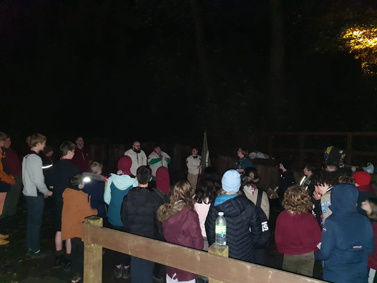 5thDurham's tweet photo. A good night at the group campfire tonight with Beavers, Cubs Scouts and Explorers.  We sang some campfire songs, toasted marshmallows over the fire, played some wide games, had some chips and some explorers were invested. https://t.co/aHGyRAmGS9