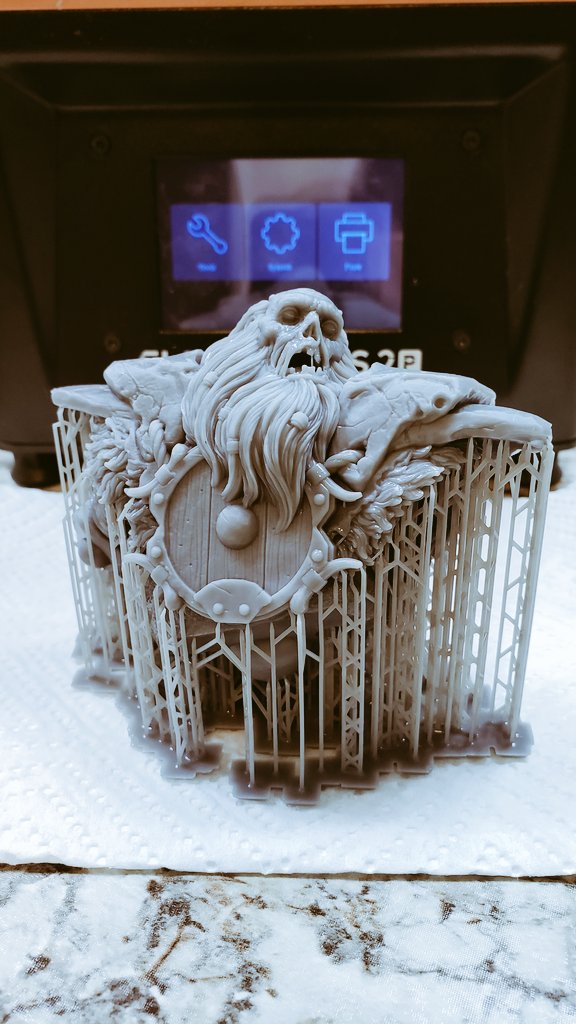 Last tease I think for the upcoming video. Excited to take some sweet footage if everything together! Up next: terrain!

#dnd #3dprinting