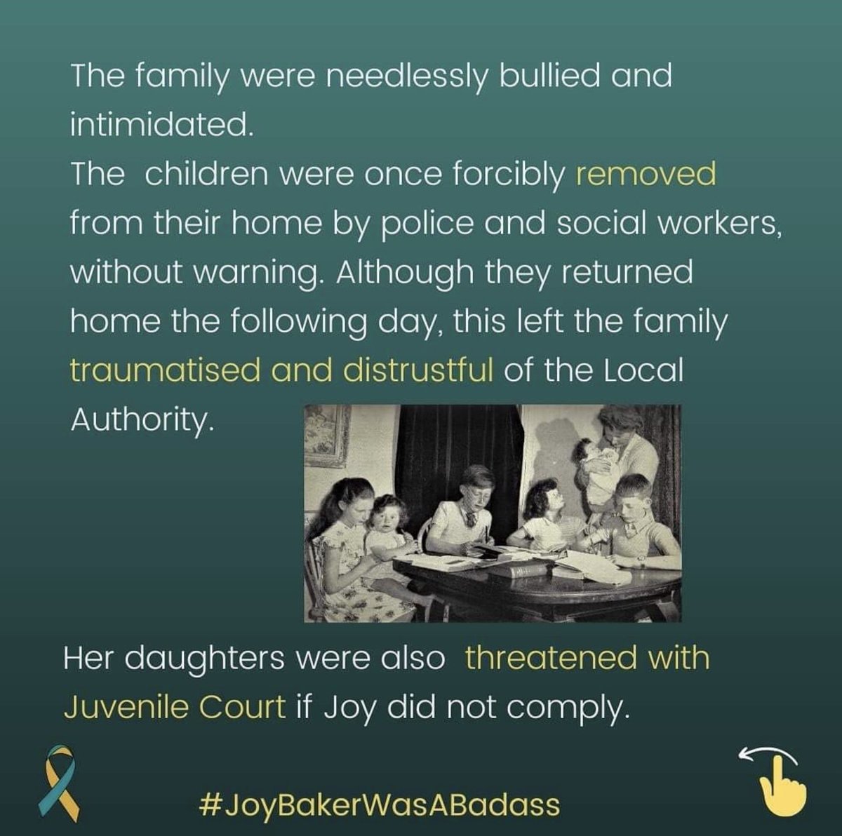 Are PCC still living in the past? I thought we lived in a better society. It's a shame to see fellow Home Educators treated this way today. Let's hope there is justice, let's hope fir a kinder future.