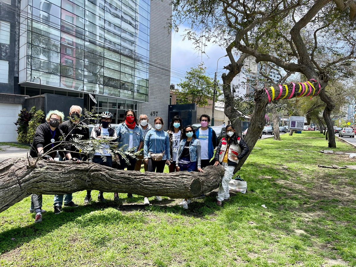 Con mis Compas de <a href="/MagdalenaCreat1/">Magdalena Creativa</a> ACTIVANDO el ÁRBOL LIBRO número 11 🌳📚‼️compartiendo cultura y ciudadanía 🤓. Más lectura al alcance de todos 💜
#escanea #lee #sueña 
#ciudadesmashumanas