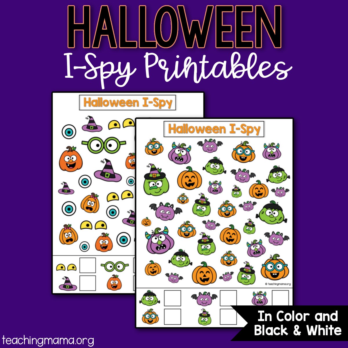 TeachingMama_'s tweet photo. New I-Spy #Halloween printable! https://t.co/CX5wszE5Fz https://t.co/nwcUJ5jTQu