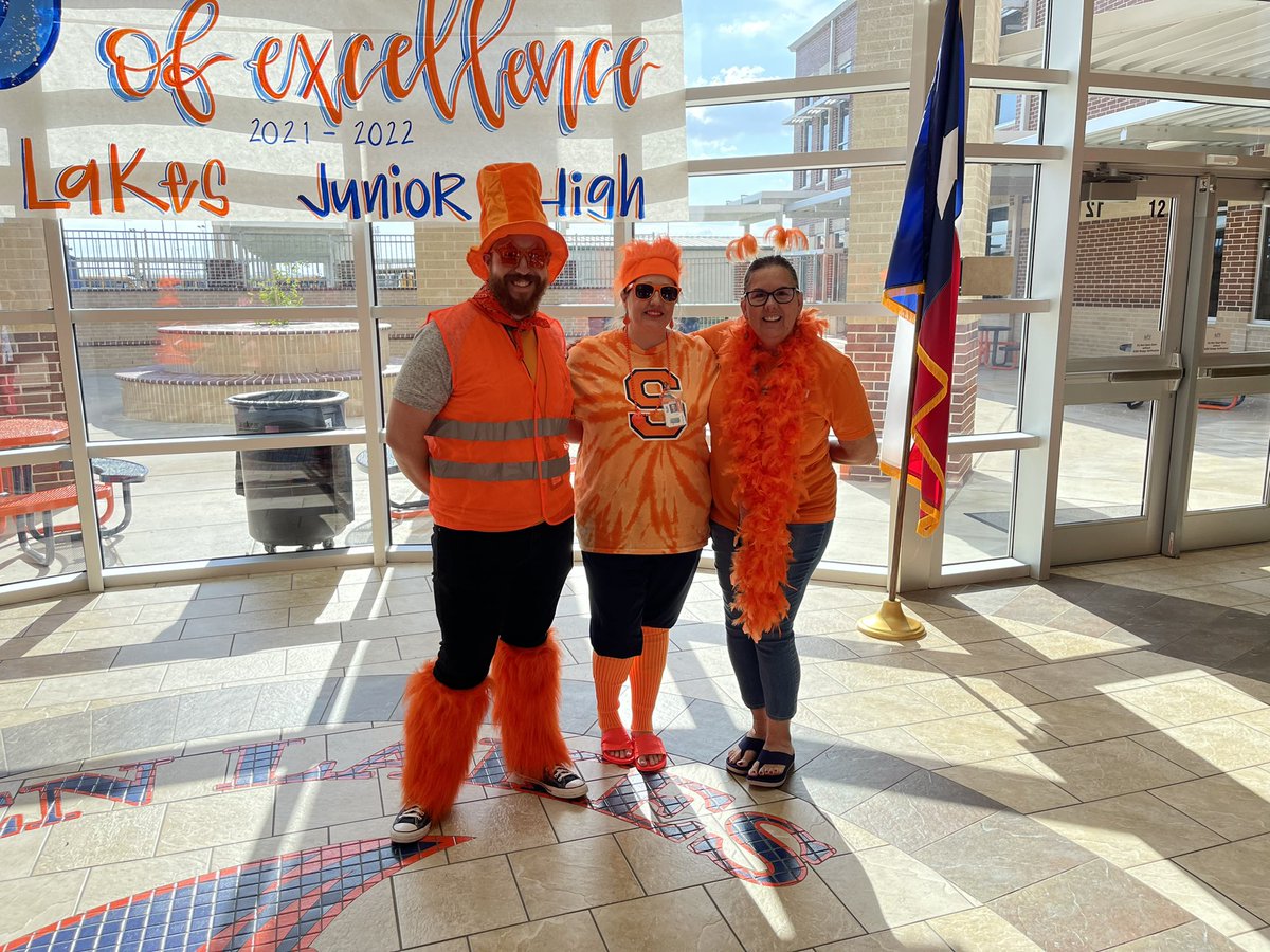 Spartans are united in ORANGE for #UnityDay2021 ! #7LJHpride <a href="/katyisd/">Katy ISD</a> @spartan_speak