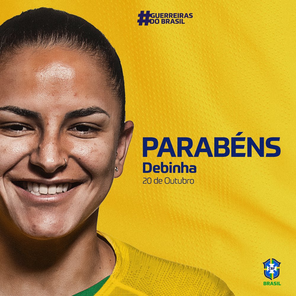 Seleção Feminina de Futebol on X: 5️⃣0️⃣ GOLS! Simplesmente ela… Debinha!  A artilheira da Era Pia! A nossa camisa 9 joga muito! Parabéns, @Debinha7!  Você é incrível! 👏🇧🇷  / X