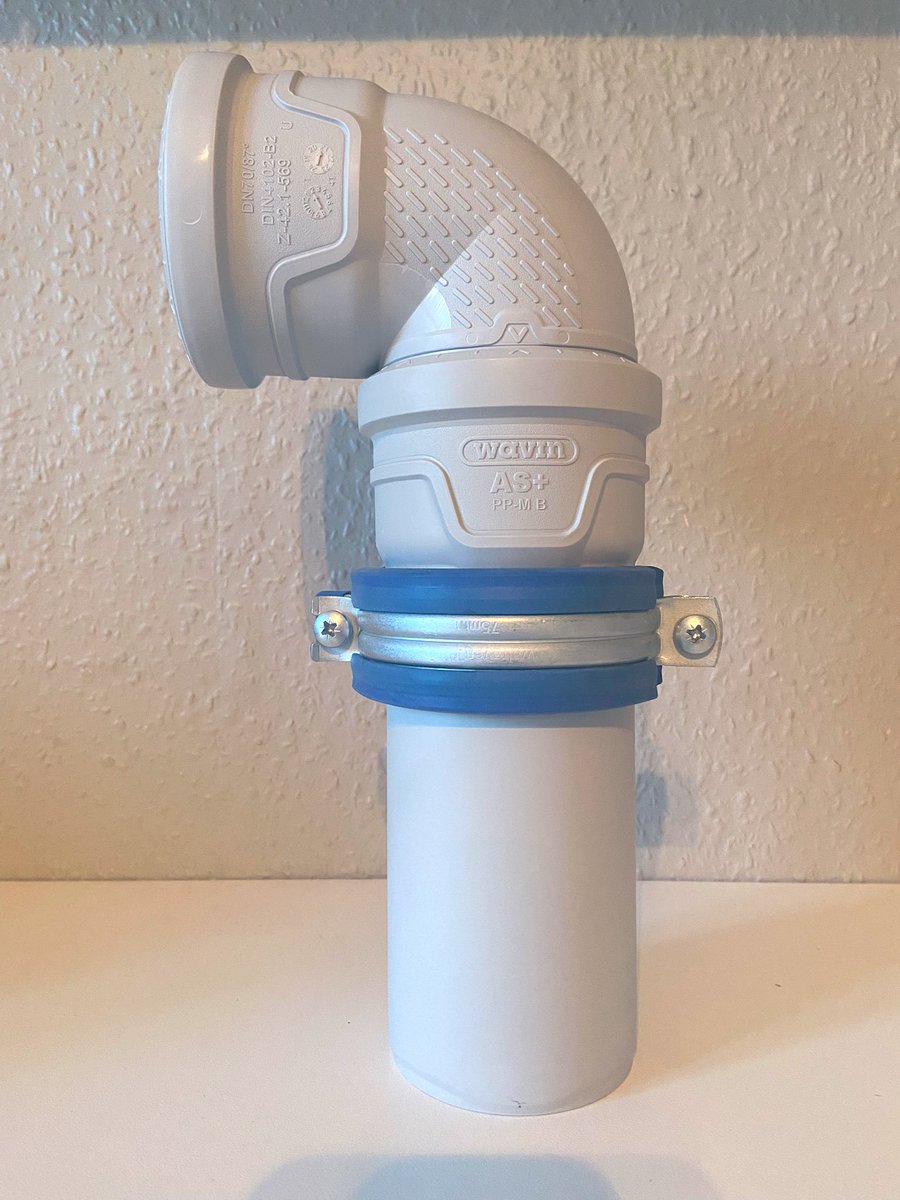 HEIZUNG_24com's tweet photo. Werbung. Jetzt ist es endlich da. Das Wavin AS+ Musterpaket. Abflussrohr high quality. Dankeschön @wavin_gmbh
Die Wavin Produkte findet ihr auch in unseren Shop.
#wavin #wavinas #abfluss #abflussrohr #installationssystem #wavintigris #abwassertechnik #schallschutzrohr #heizung24 https://t.co/jnZj86XOwA