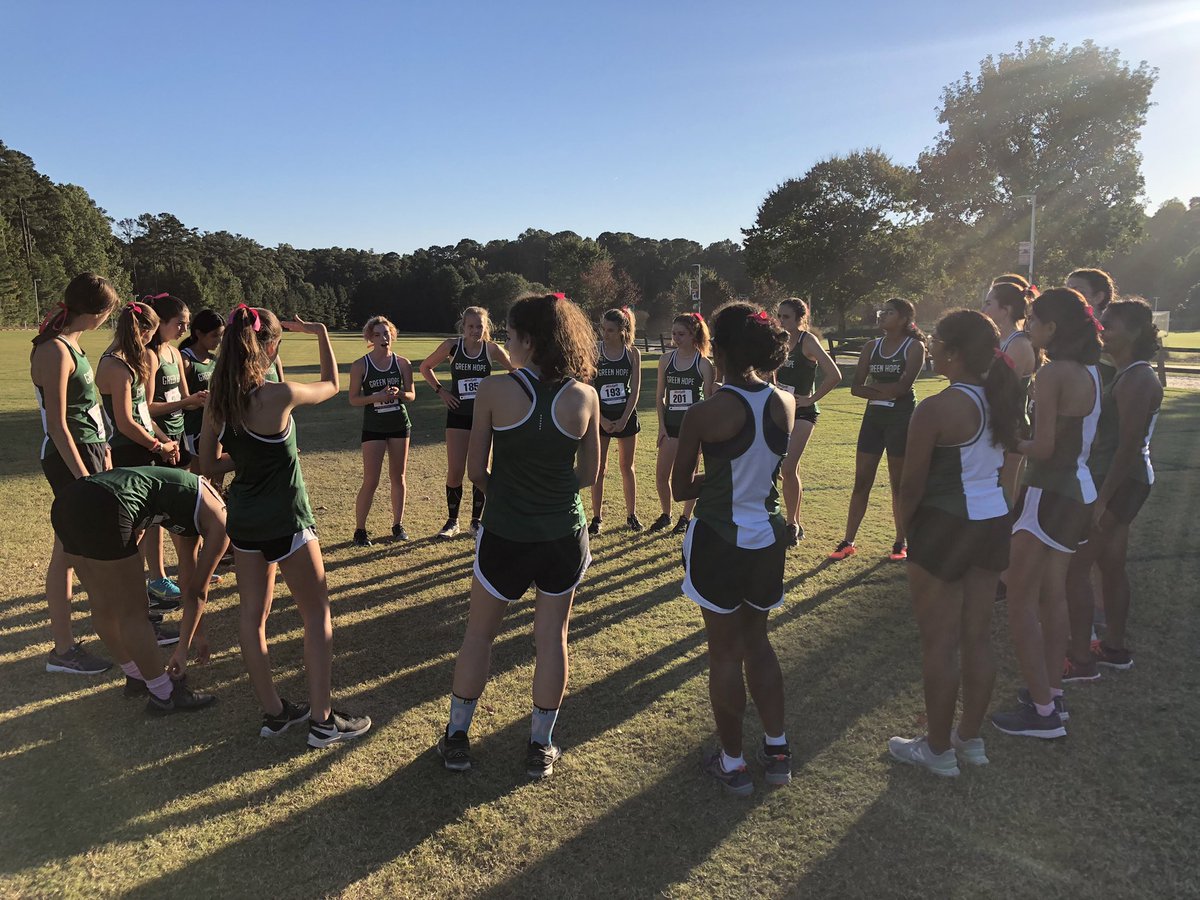 MsMoakleyEng's tweet photo. One of the best days to be a Falcon: XC Conference Meet Day! @GreenHopeXC @greenhopetfxc https://t.co/t4L5Vdv0Z0