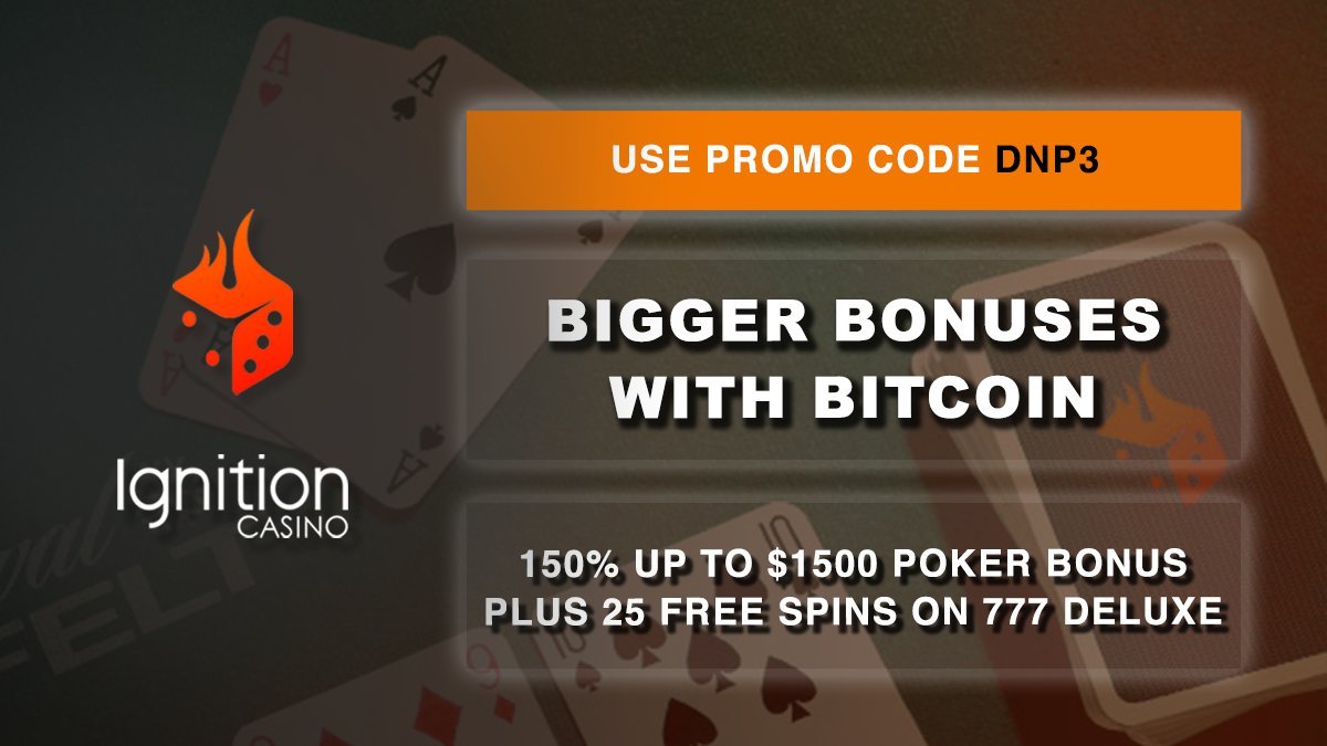 DNPthree's tweet photo. Like + Retweet for a shot at $1,000 wheel spin in a few hours! Winner must be following &amp; present on stream.

Join me at 8:00PM for poker on @IgnitionCasino &amp; bingo with viewers. https://t.co/12ZDyRHYAp