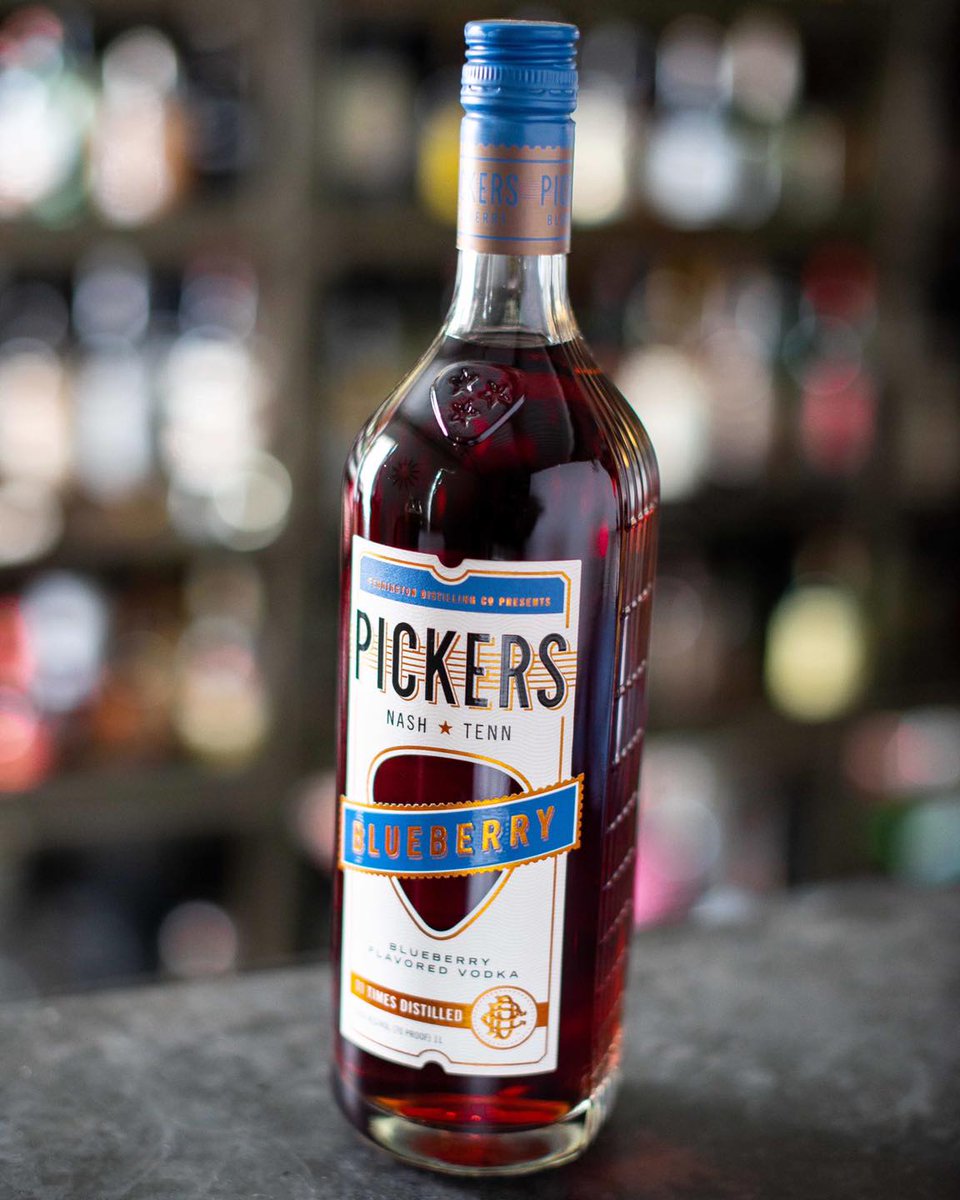 You won’t be singin’ the blues with our Pickers Blueberry Vodka! Perfect for cocktails, a splash of soda, or on the rocks!