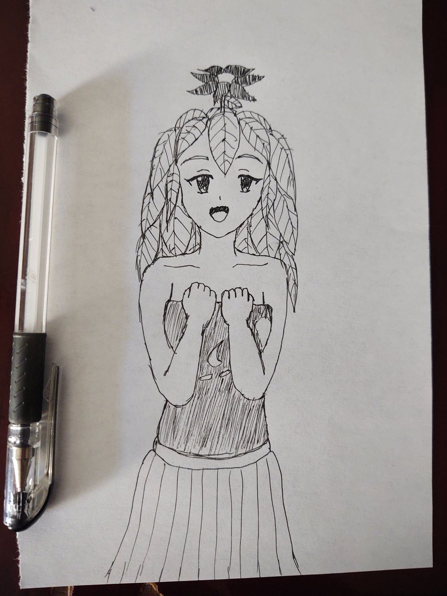 FantasyWolf7's tweet photo. Inktober
Day 20: Sprout

#Inktober #inktober2021 #animedraw #animedrawing https://t.co/QyAIfyE6R9