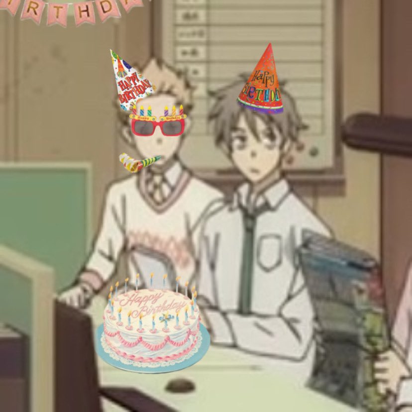 Happy birthday @ogh1mb0 ! It’s your day today, have a great day Kamei. 🎂🎉