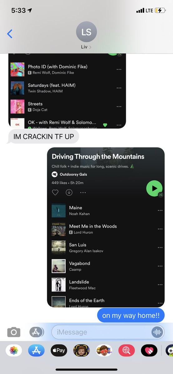 mo_harkins's tweet photo. Normalize telling your friends what ur doing via Spotify playlists!! https://t.co/EbmfBQMcrS