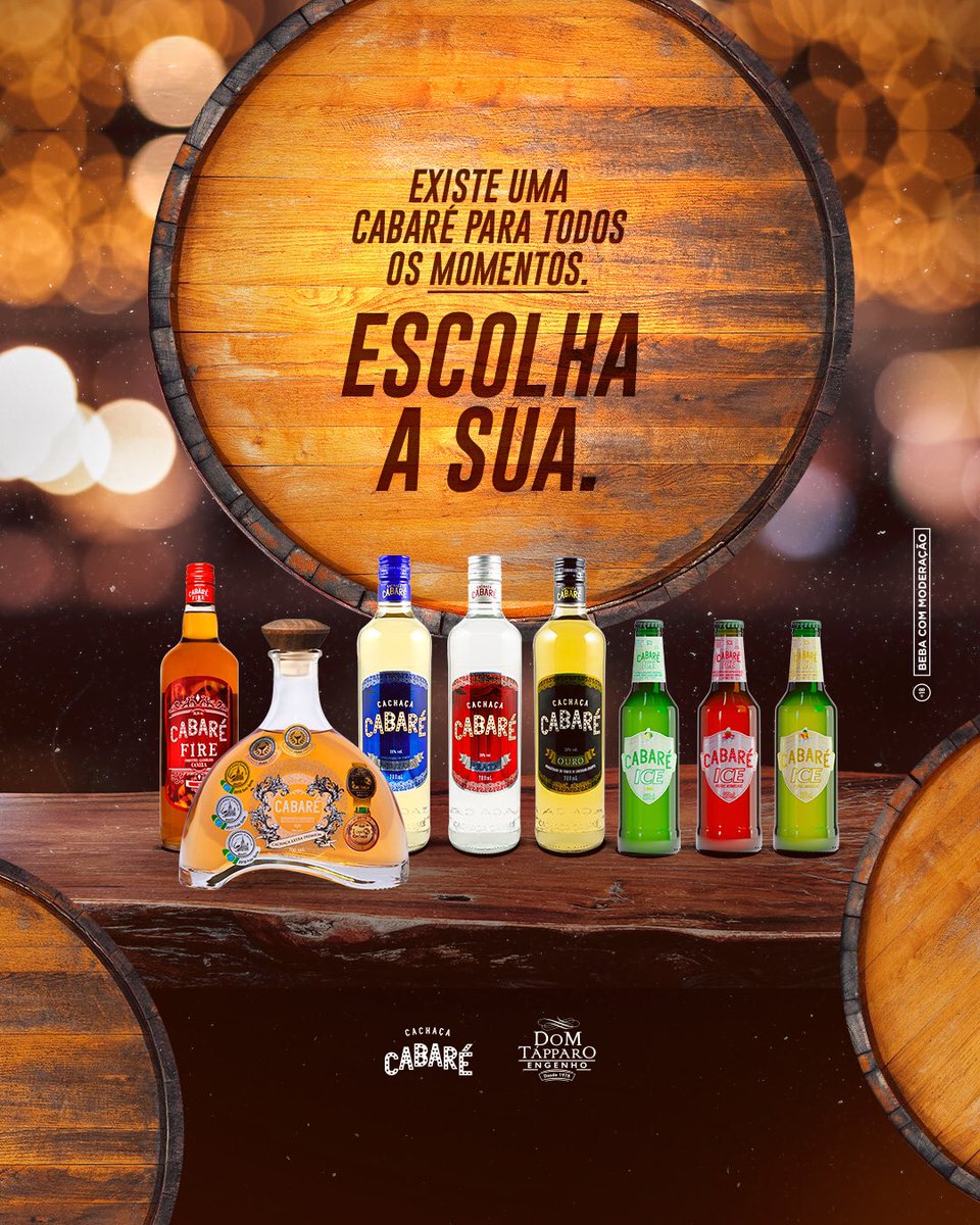 cachacacabare's tweet photo. Existe uma Cabaré para todos os momentos. 
Qual é o seu pedido para hoje ? https://t.co/OfSzIEDfiB
