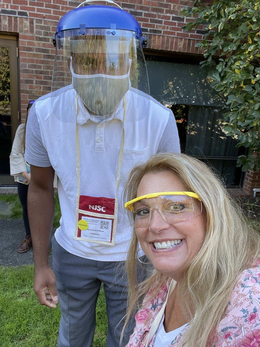 MsLilHil's tweet photo. That back to almost normal professional development #PDwithPandD @NJSCNews #bottlerockets @MAMSHighlights https://t.co/J9U9lahyYD
