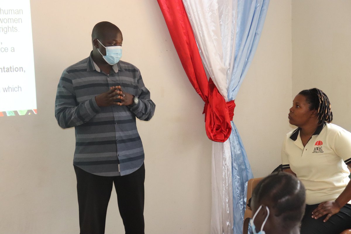 awacuganda's tweet photo. Male champions' role is critical in addressing retrogressive & toxic norms & practices that deter Women from accessing quality #SRMNCAH services. We've been amazed by experiences shared by some of men in #TeregoDistrict on how they support their partners to access services at HF. https://t.co/14QwqOHUfn