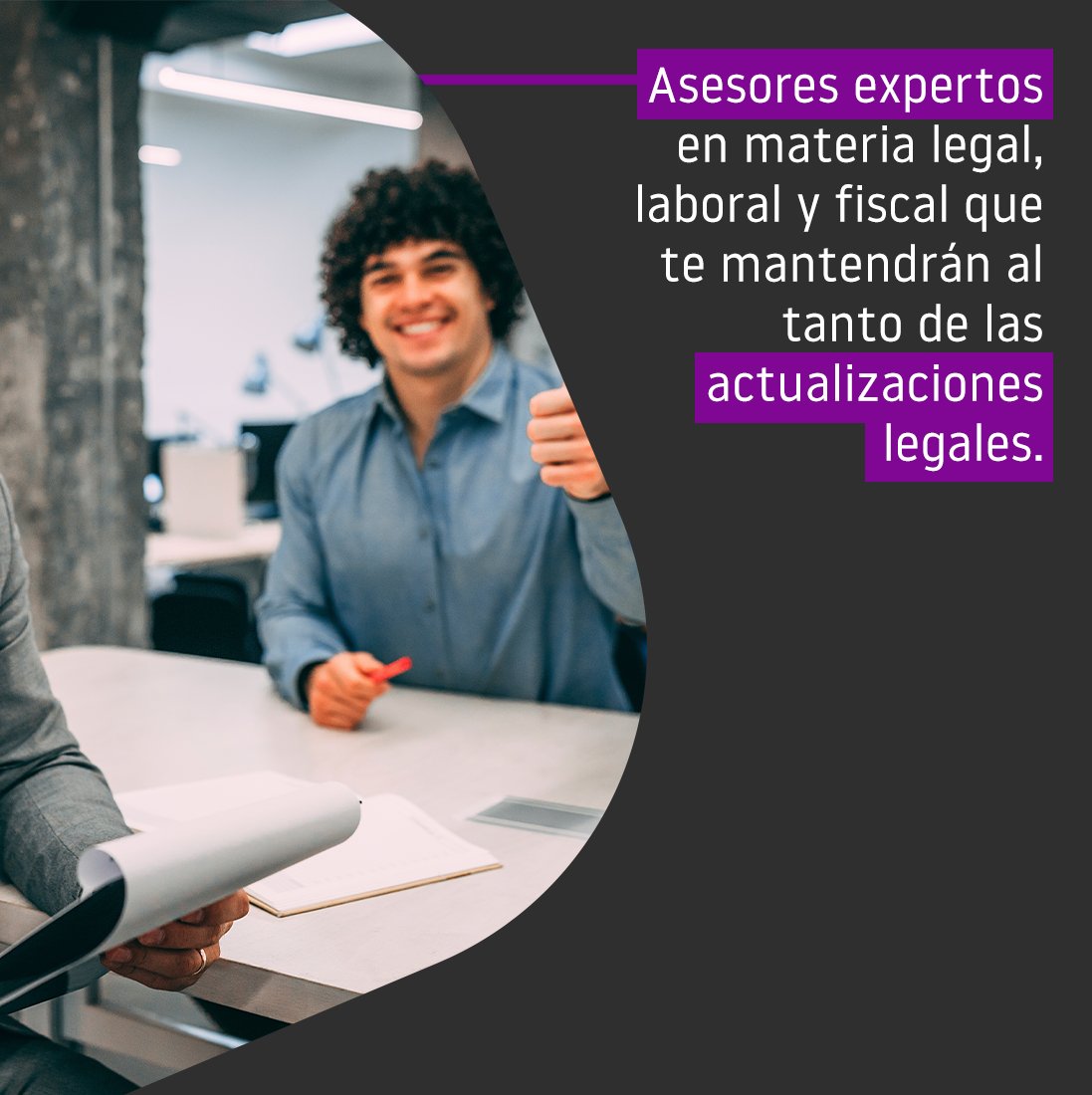 OperaConsolide's tweet photo. Mantenerse bien asesorado en el momento correcto, puede significar a largo plazo un sinnúmero de beneficios para tu empresa. La consultoría especializada sobre gestión en Recursos Humanos con más experiencia la tiene Consolidé. https://t.co/38cRYHy6JH