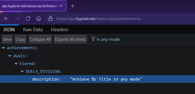 Notifly_'s tweet photo. @Abusify2 this is a Hypixel API typo unfortunately https://t.co/m28MZu1LtO