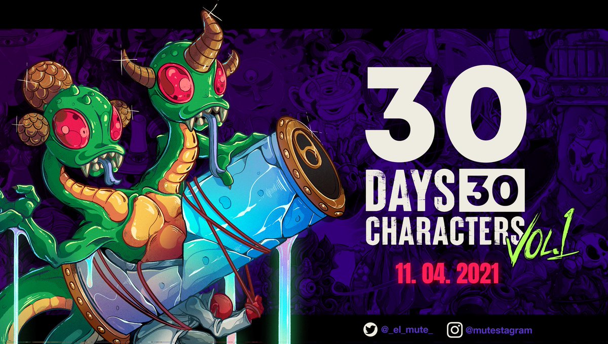 _el_mute_'s tweet photo. Coming November 4th:
30 unique character nfts, all wildly different from one another 🔥
Be sure to pick your favorite, only 1 available for each ✊!

1/1 signed physical prints for holders in the near future 👀, raffles and much more!

#nft #opensea #eth https://t.co/bWuHqliM3n