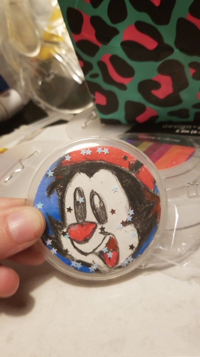 ||send me pictures of dot and yakko so I can draw and make pins!