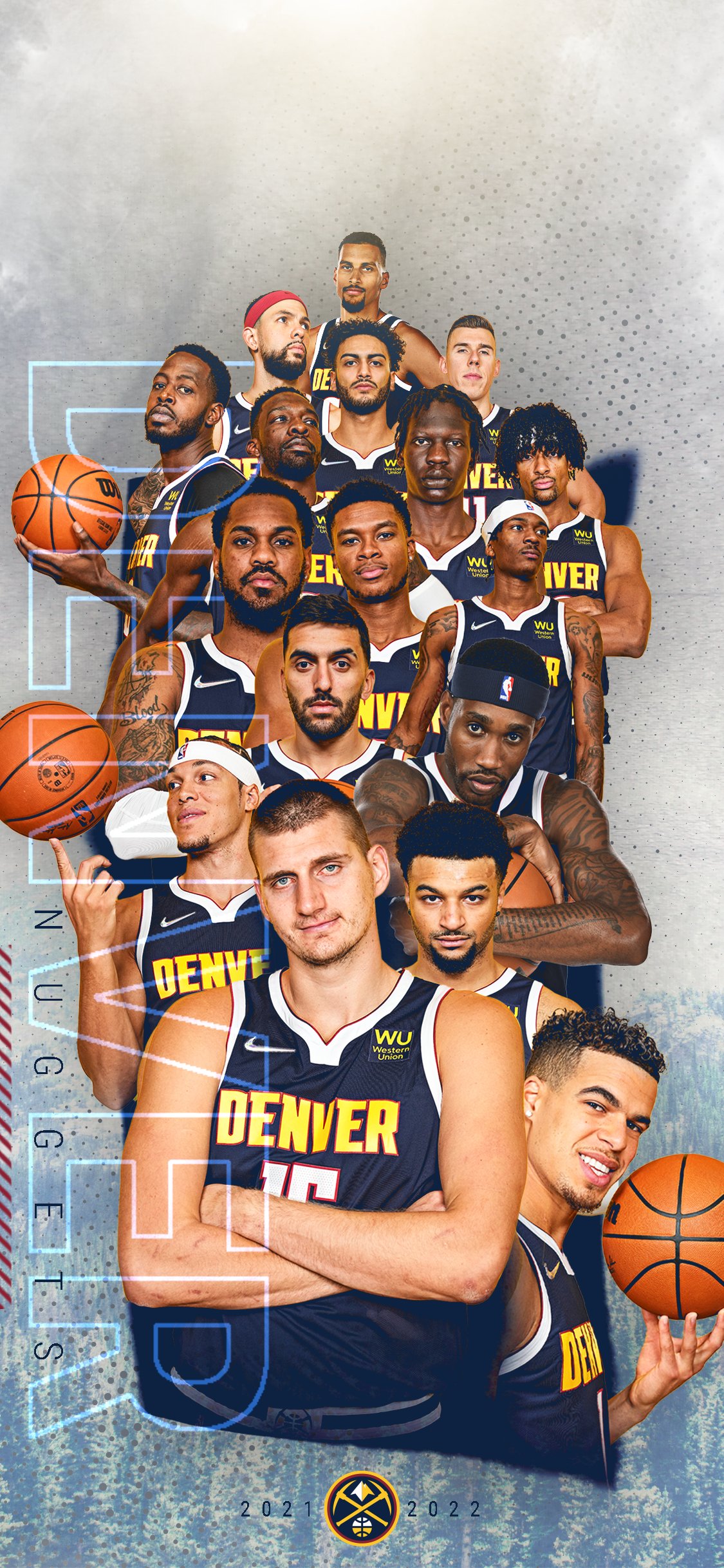 Denver Nuggets on X: It's Wallpaper Wednesday, AKA our favorite day of the  week. So here's our gift to you: Fresh wallpapers 🤩 #MileHighBasketball   / X