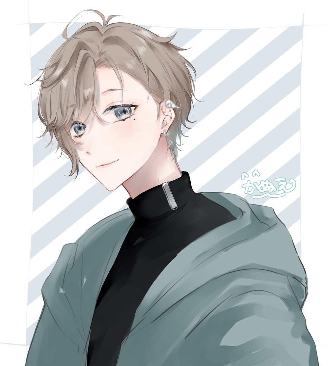 かな絵 ピアス可愛い のイラスト かな絵 ピアス可愛い のイラスト