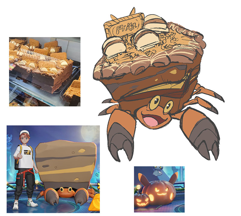 DO9Bessa's tweet photo. I saw the most insane towering cake/cookie/brownie and I say Pokémon Unite please give my son a chance he's been doing great https://t.co/qP611aHphZ