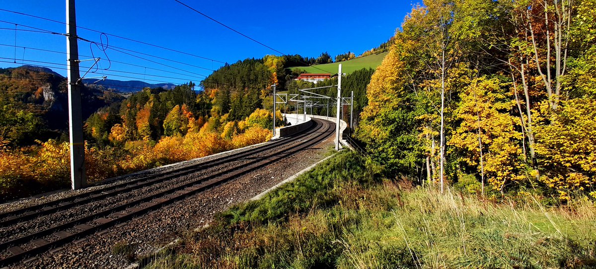sipelpoiss's tweet photo. Day 16 — Last full day of #hiking on #SemmeringRailway Trail behind me and again, I enjoyed the #mountains, #cliffs, #viaducts and Alpine #landscapes in beautiful #autumn colours. I started in #Breitenstein and ended in #Payerbach.
#Austria #Journey #Adventure #Niederösterreich https://t.co/tDc2Q23xoX