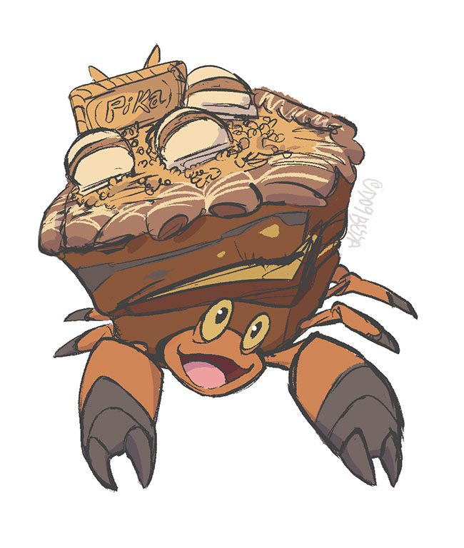 DO9Bessa's tweet photo. I saw the most insane towering cake/cookie/brownie and I say Pokémon Unite please give my son a chance he's been doing great https://t.co/qP611aHphZ