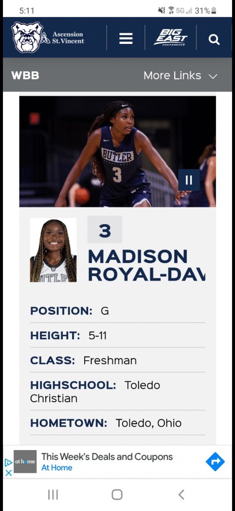 She’s official I’m so proud of her 🥰🏀🔥