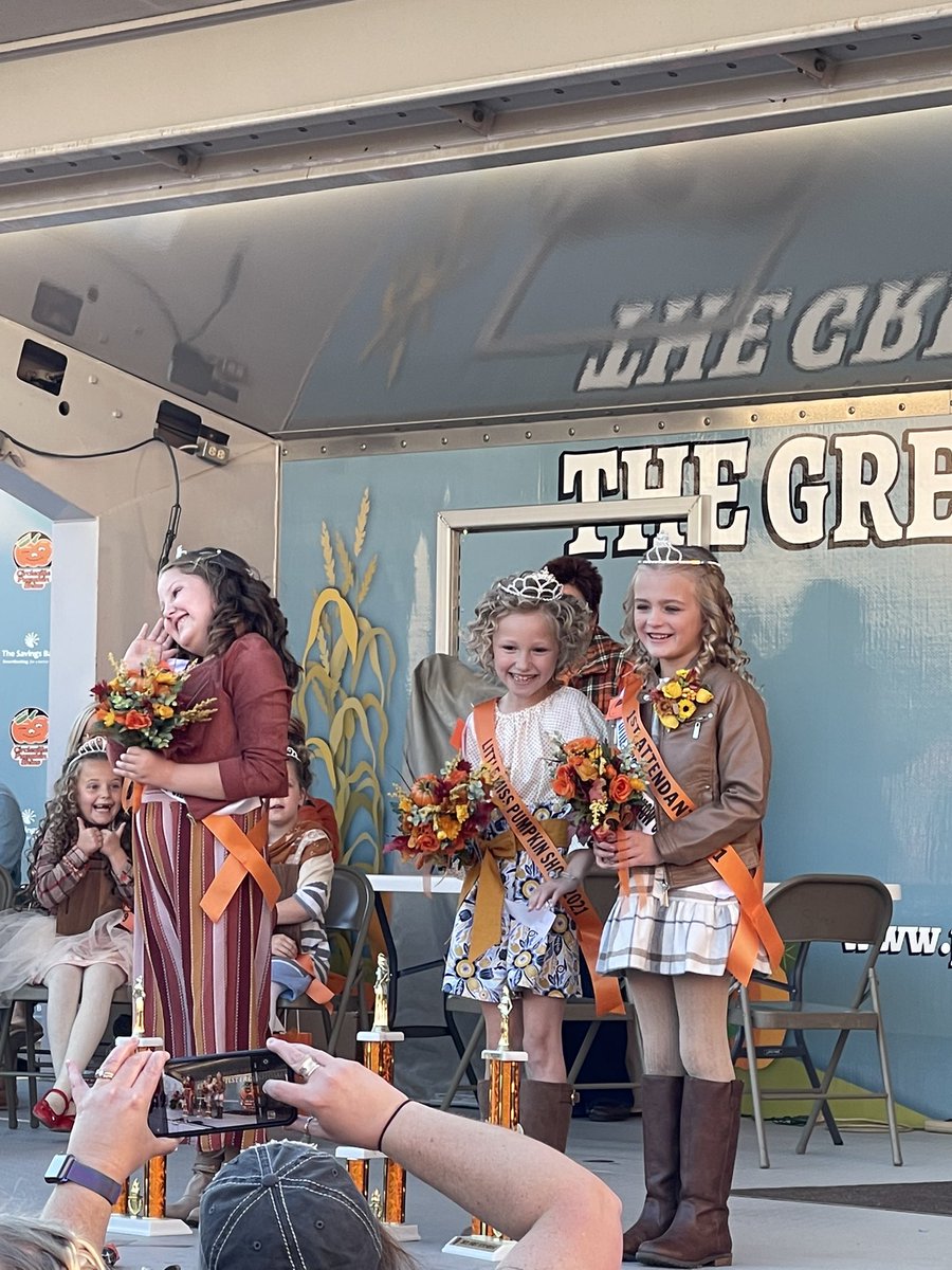 Congratulations to Little Miss <a href="/CESTigerPride/">Circleville ES</a>’s Gwen Epps- your 2021 Little Miss Pumpkin Show!