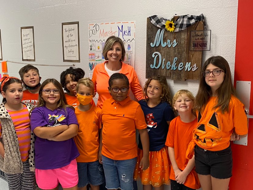 Today we wore orange for #UnityDay2021. Together we show unity for kindness, acceptance and inclusion. 
<a href="/haynes_nwa/">Haynes NWA</a> <a href="/WFISDschools/">Wichita Falls ISD</a>