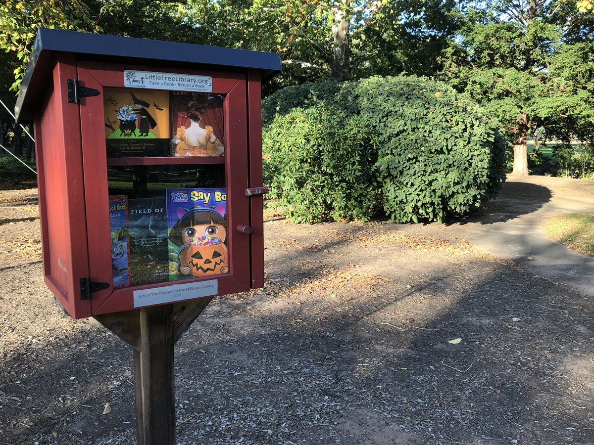 FriendsMillburn's tweet photo. It’s beginning to feel a lot like Halloween at the Taylor Park LFL. Come check out these festive and frightful takes before they disappear!
#friendsofmillburnlfl
#friendsofmillburnlibrary
#Halloween https://t.co/EA3AFmuIlc