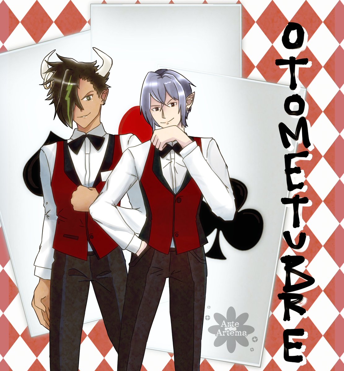 Margasan03's tweet photo. Día 10. Uniforme

Y aquí los chicos de #guardiansofthezodiac los malosos preciosos, Gang y Wei usando los uniformes al estilo de #queensnumber XD

#otometubre #otometober #otome #otomegame #visualnovel #digitalart #ikemen #geniusotome https://t.co/N0GC9xl71T