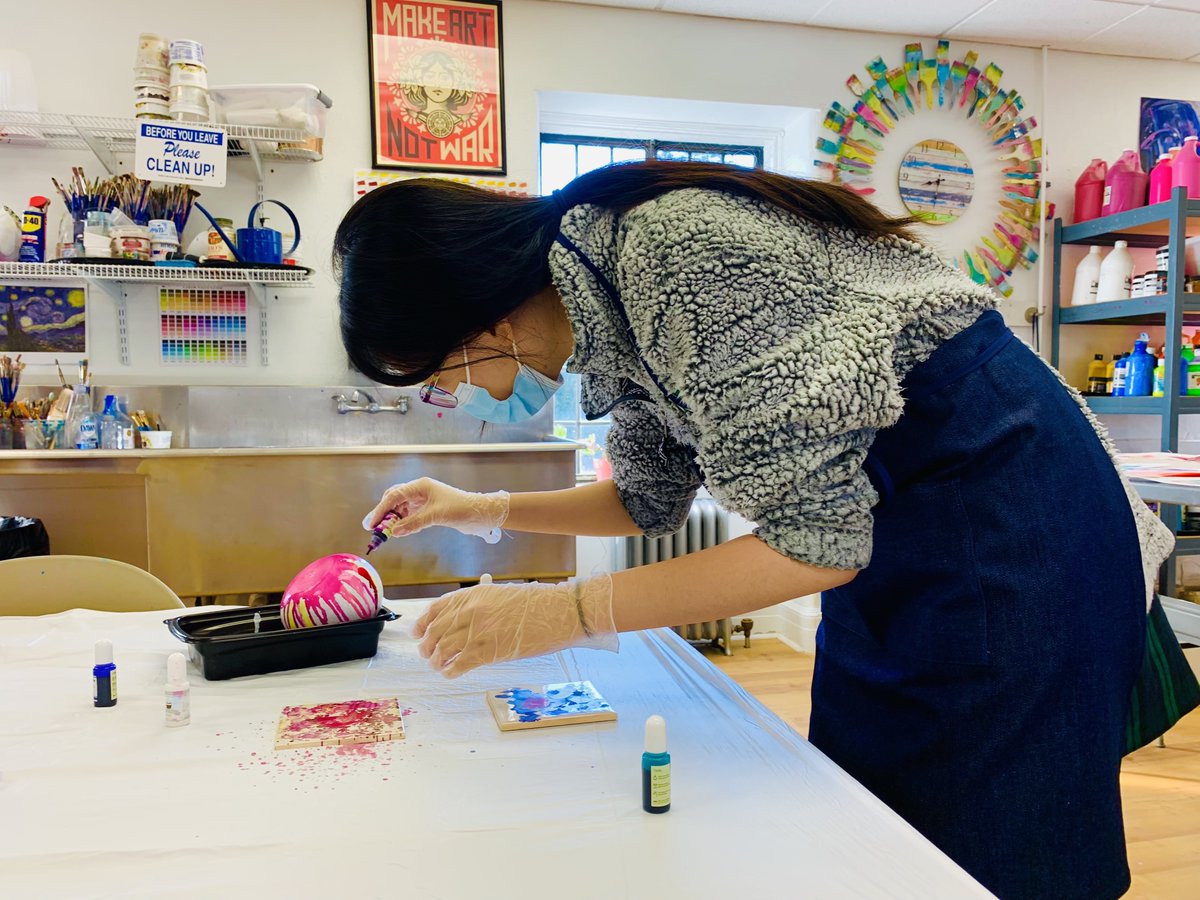 ArchmereAcademy's tweet photo. Look for these gorgeous ink tiles and gourd bowls in the Manor this weekend at our Open House!

The National Art Honor Society advisory group has been busy... we can't wait for you to see their talent! 🎨 💚 🍁

#Archmere #Artists #Scholars #Best4Years #TheyDoItAll #Auks https://t.co/wuz7KHZTaq