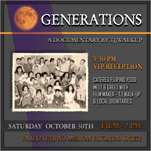 empress_vallejo's tweet photo. "Generations" is a documentary film about the unique Filipino-American immigration story to Vallejo, California. This legacy and societal impact have continued to this day. Please join us for this exciting and educational event October 30th at 7pm! 

#empresstheatre #heritage https://t.co/8QHjsUkO19