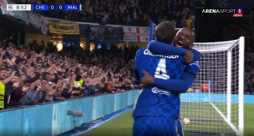foet247europa's tweet photo. Andreas Christensen scored his first ever goal for Chelsea in what was his 137th competitive appearance for the club. #UCL #CHEMFF https://t.co/XOKlvh3Rgw