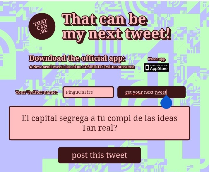 PinguOnFire's tweet photo. Vuelvo para decir esto https://t.co/UEogtqYALA
