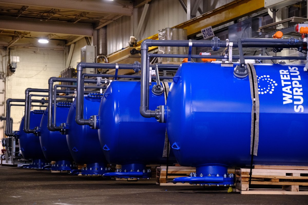 Another day, another batch of newly fabricated resin tanks shipped out.
#watertreatment #readytorun #ionexchangetanks #WaterSurplus #OEM