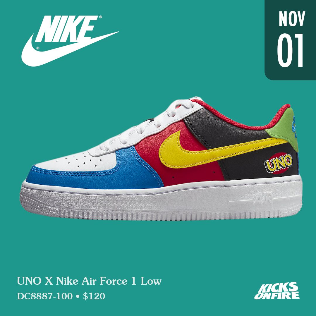 que te diviertas Hacer un muñeco de nieve jefe KicksOnFire on Twitter: "UNO x Nike Collab. Imma call these Air Force Unos.  😂 https://t.co/auOaoEywj3" / Twitter