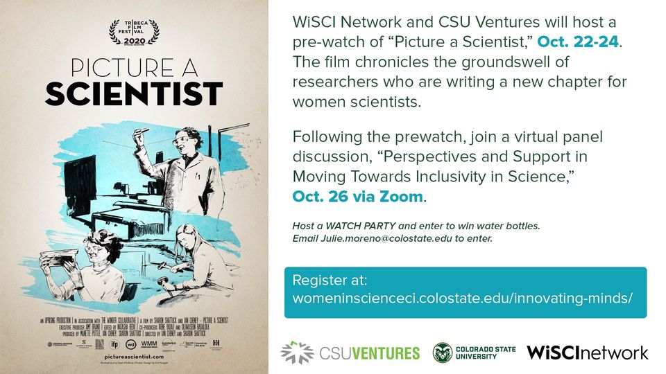 CSU_MIP's tweet photo. The @WiSciNetwork's upcoming event will feature our own #MIP emeritus professor Carol Blair & DEI employee advocate Maria Yusuf as panelists in a virtual discussion, titled "Perspectives & Support in Moving Towards #InclusivityInScience". Register below!
https://t.co/LWIrOBOZwI https://t.co/ImyojHiLIs