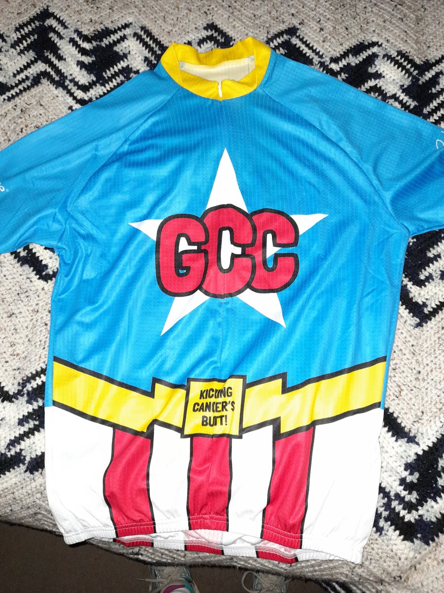 karlene1968's tweet image. I will be smashing my #GCCOZ km&apos;s again this month.
So proud to have raised enough $ this year for a Hero Jersey. Designed by one of the amazing kids I&apos;m riding for.