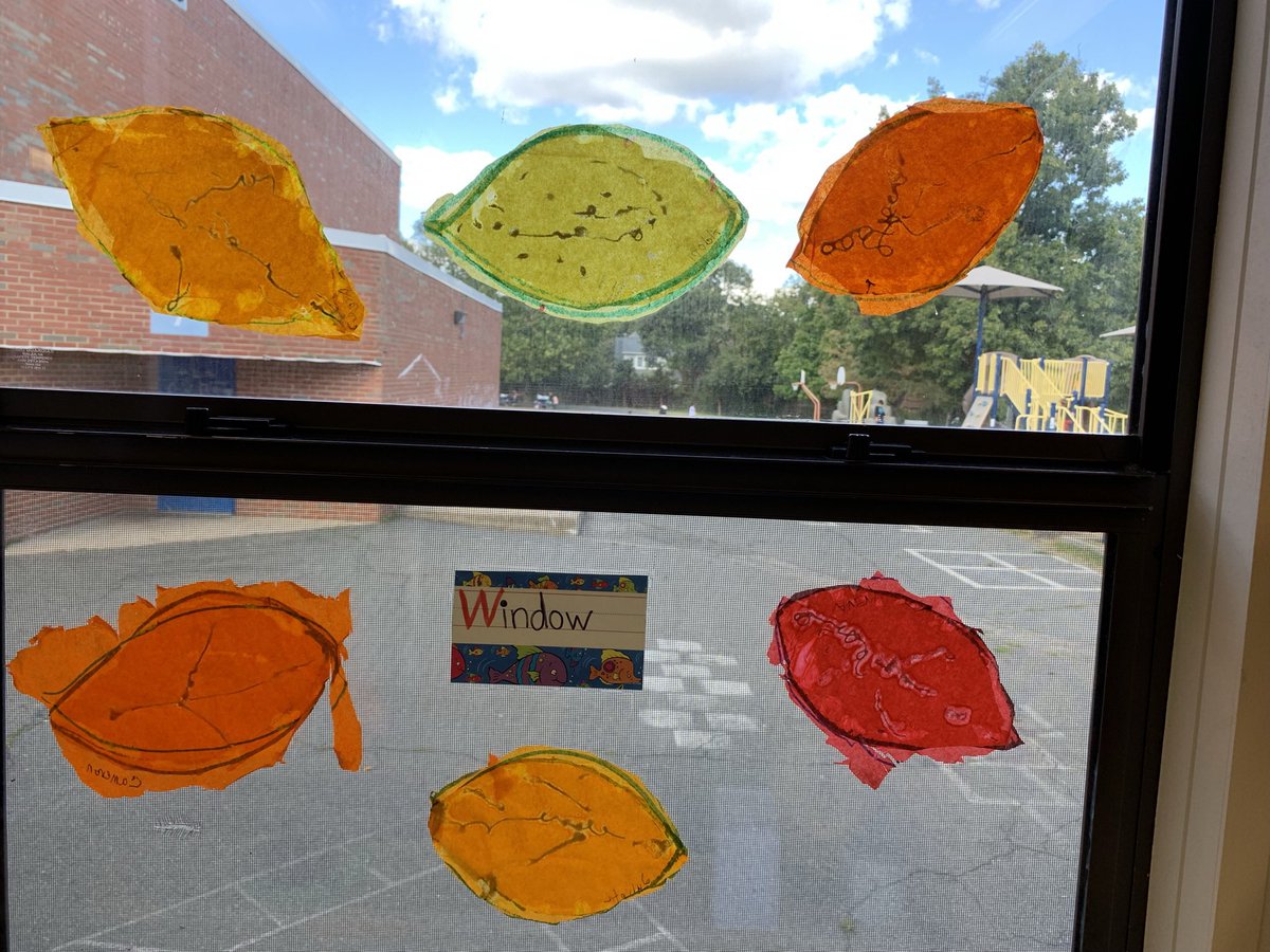 Fall leaf sun catchers