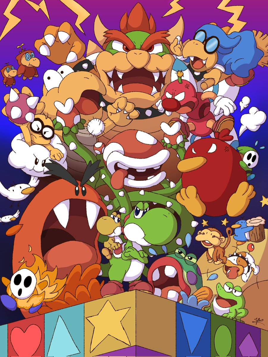 sonictupan's tweet photo. ヨッシーのパネポン https://t.co/AxWCkGDXHr