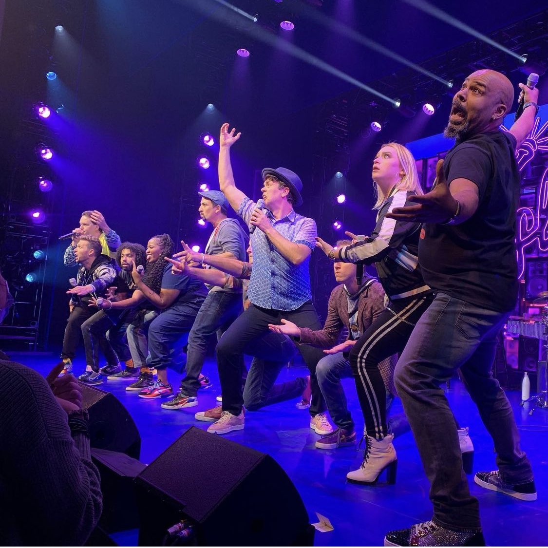 jellyd's tweet photo. A few glimpses of a magical opening night. Thanks @JustinBarbin for most of these! And thanks to everyone still supporting this insane dream. 🍩🎤❤️ https://t.co/VKgwj7acwX