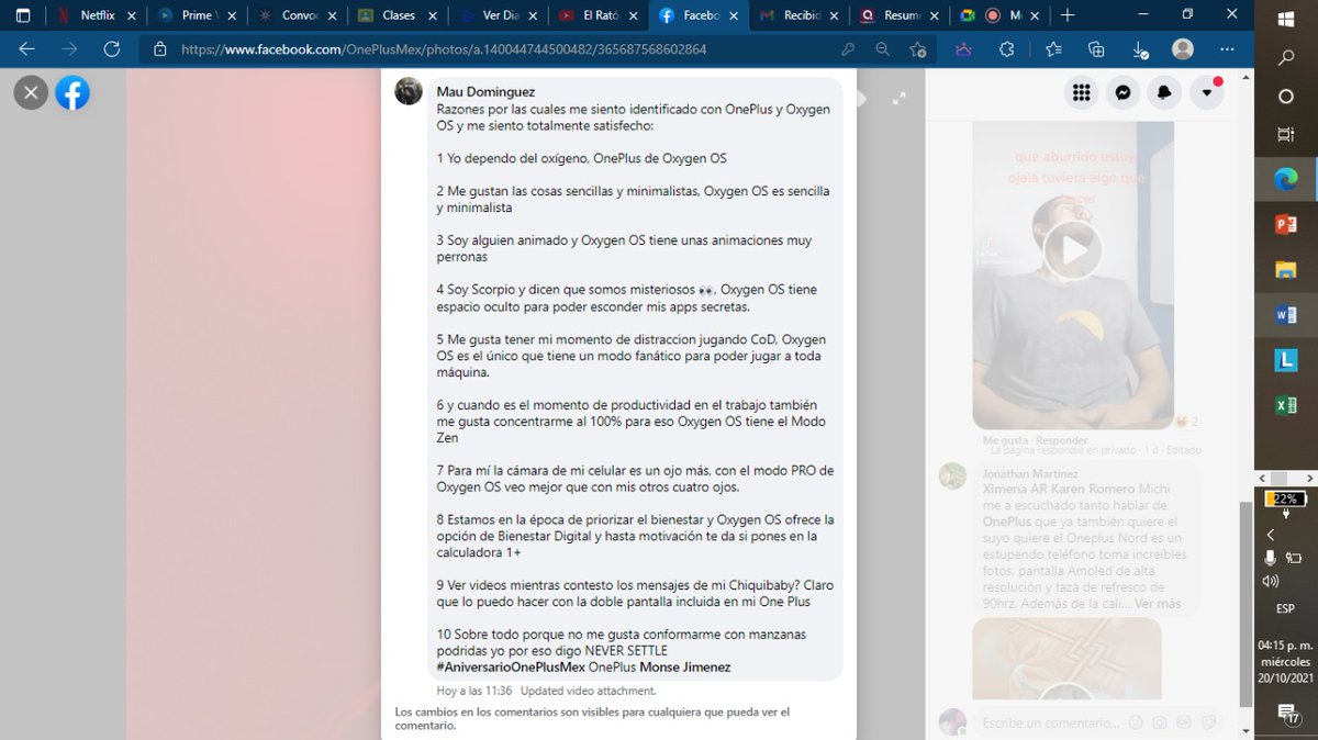 vanee_dahany's tweet photo. @high_snake83 @OnePlus_MEX @maudominguez7 Concuerdo contigo y no es envidia, pero los demás participantes cumplieron con los requisitos y la persona que gano lo modifico varias veces y no etiqueto a dos personas, cómo lo había pedido @OnePlus_MEX no es justo. @oneplus @OnePlus_Support @OnePlus_USA https://t.co/wdqmg5J5VR