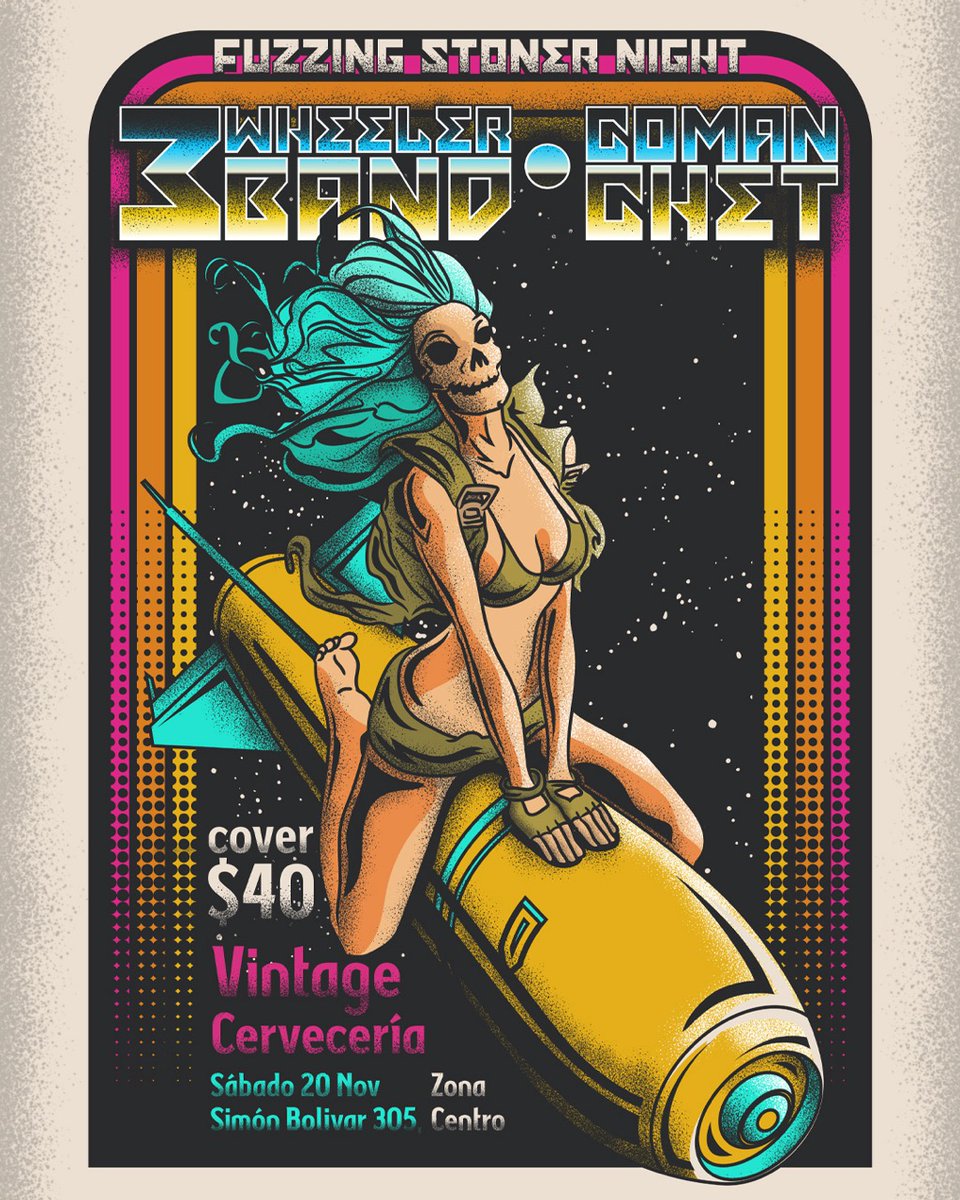 opep666's tweet photo. #3WheelerBand @3WBand en #SLP el Sabado 20 de Nov junto a #Comanchet Ahi nos vemos #heavyrock #stonerrock #rocknroll #3wband https://t.co/jW6YgXy8Cz