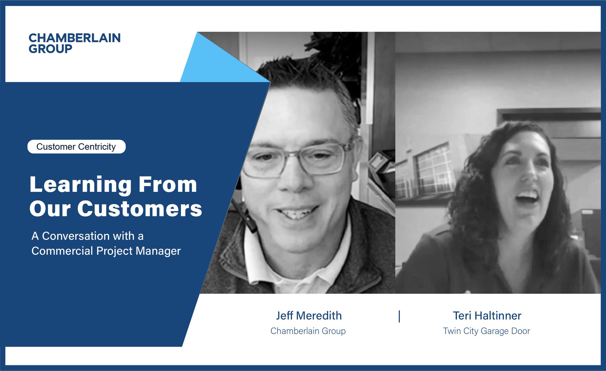 Chamberlain Group on Twitter "In his latest customer chat, COO Jeff
