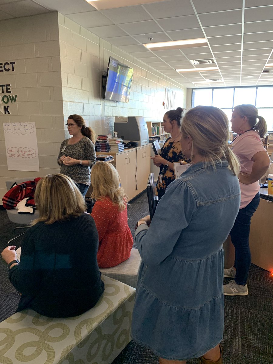 MVESGainesville's tweet photo. Following another engaging #ExploreTime rotation for our Jr. Trojans today, our dedicated staff celebrated connection, teamwork & relationships💚🦸🏻♀️🦸♂️ We also learned more about how @MVESCommons can support teaching and learning @Hall_Schools @STEM_MVES @MrsRiley_MVES #BeALearner https://t.co/VrVrjTyBlG