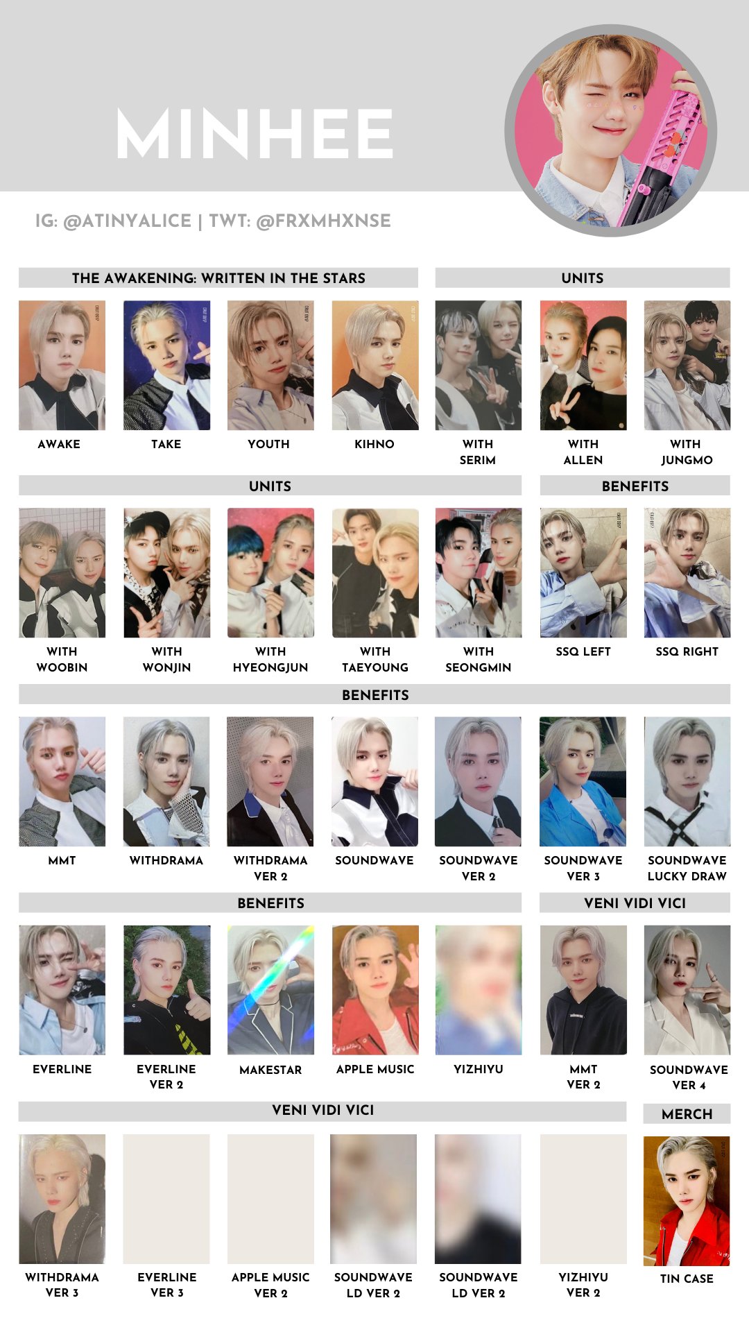 cravity ソンミン soundwave evershine 当選者 トレカ cravity ソンミン soundwave evershine 当選者 トレカ cravity